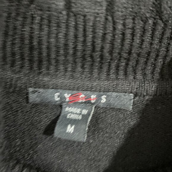 NEW Cyrus Womens M Black Ribbed Knit Turtleneck Sweater - Picture 4 of 7